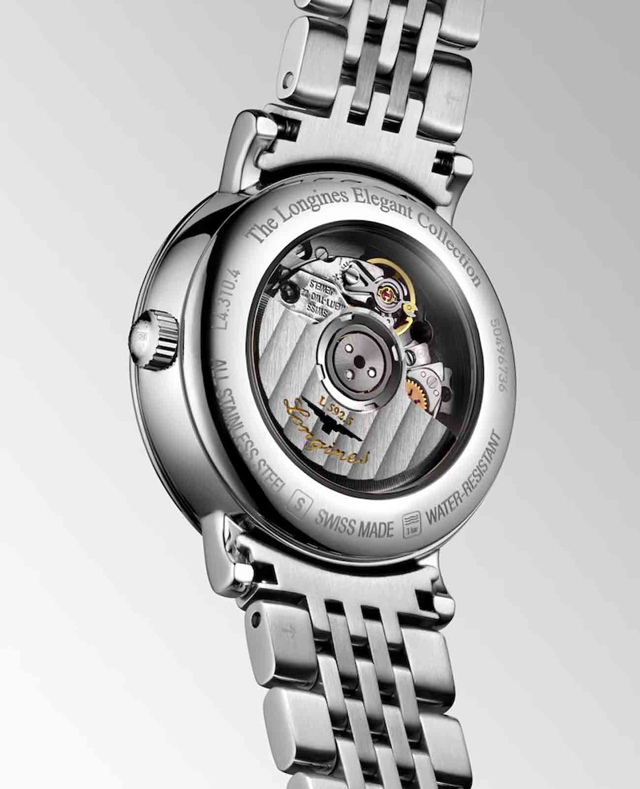 Longines Longines Elegant Collection L4.310.4.87.6 , наручные женские часы фото под углом