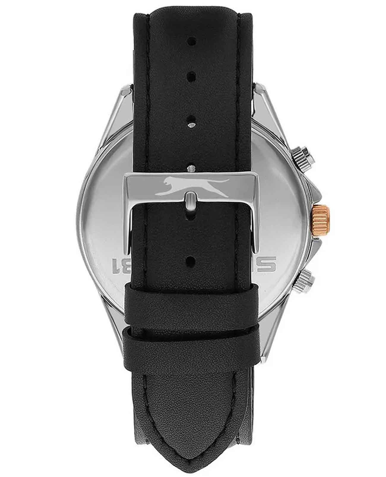 Slazenger Slazenger SL.09.2067.2.01,  англия мужские часы на браслете кожаный боковой вид