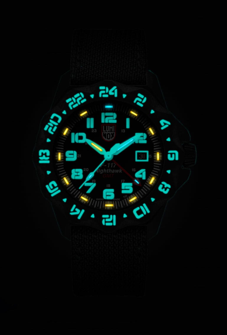 Luminox Luminox XA.6441 F-117 NIGHTHAWK™ 6440 SERIES мужские часы черный циферблат на запястье