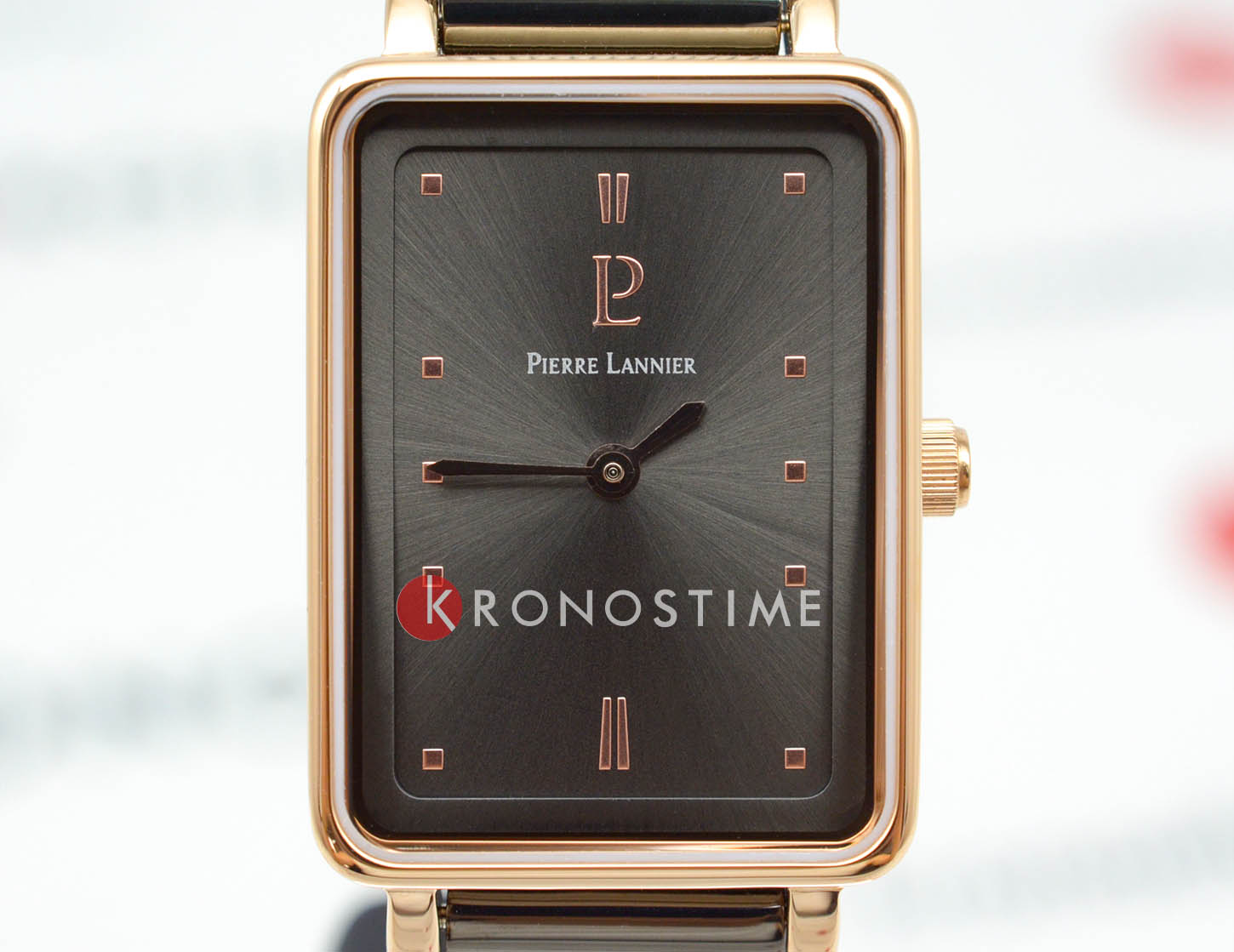 Pierre Lannier Pierre Lannier Ariane 057H739,  франция женские часы на браслете нержавеющая сталь с ip-покрытием боковой вид