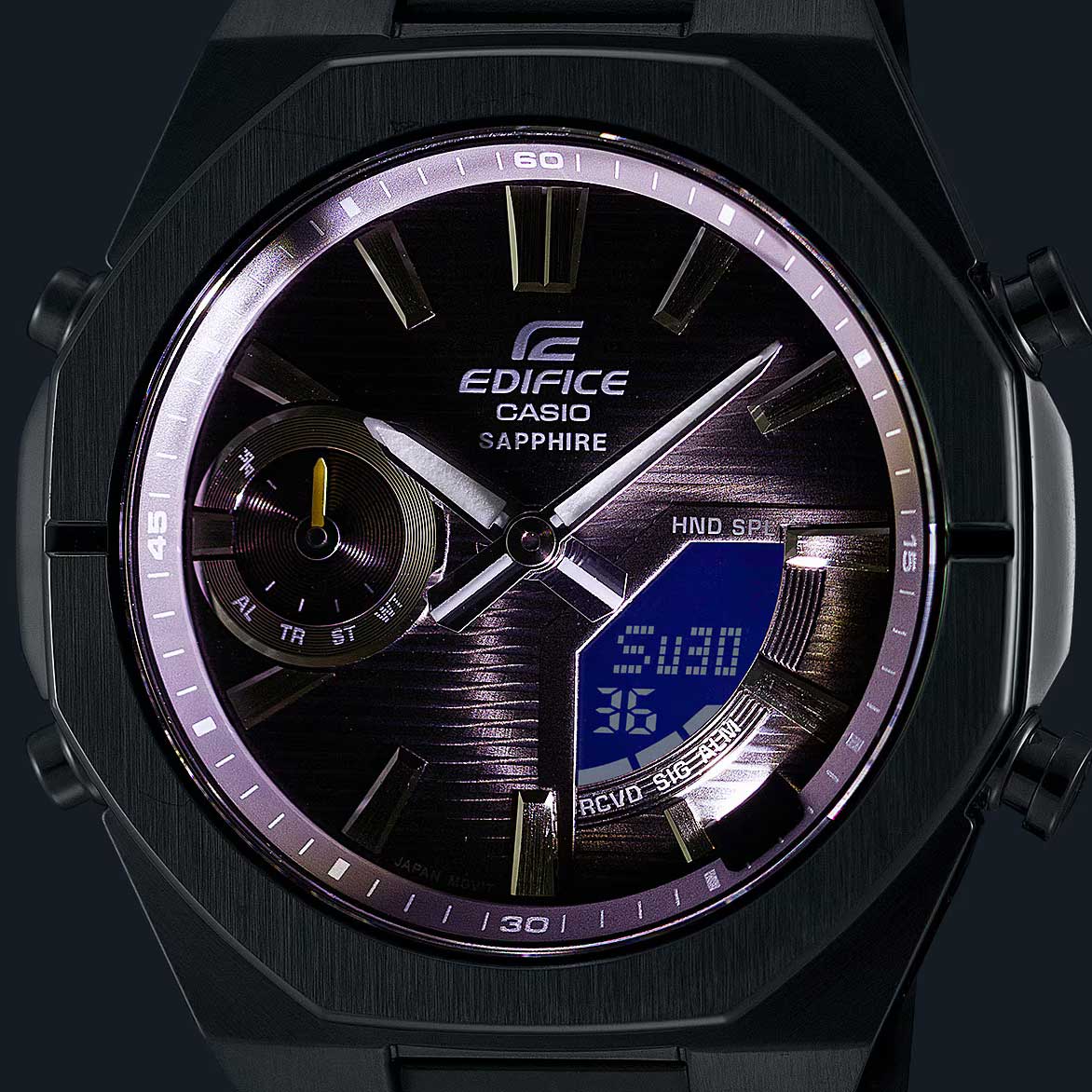 Оригинальные часы Casio Casio Edifice ECB-S10D-8A кварцевые калибр механизма  общий вид