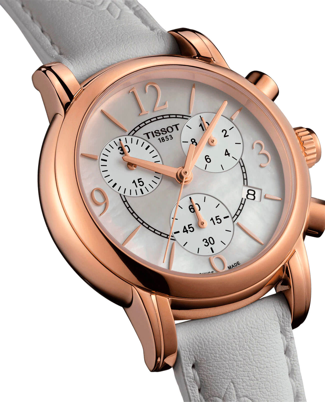 Tissot Tissot Dressport T050.217.37.117.00 Dressport, наручные женские часы фото под углом