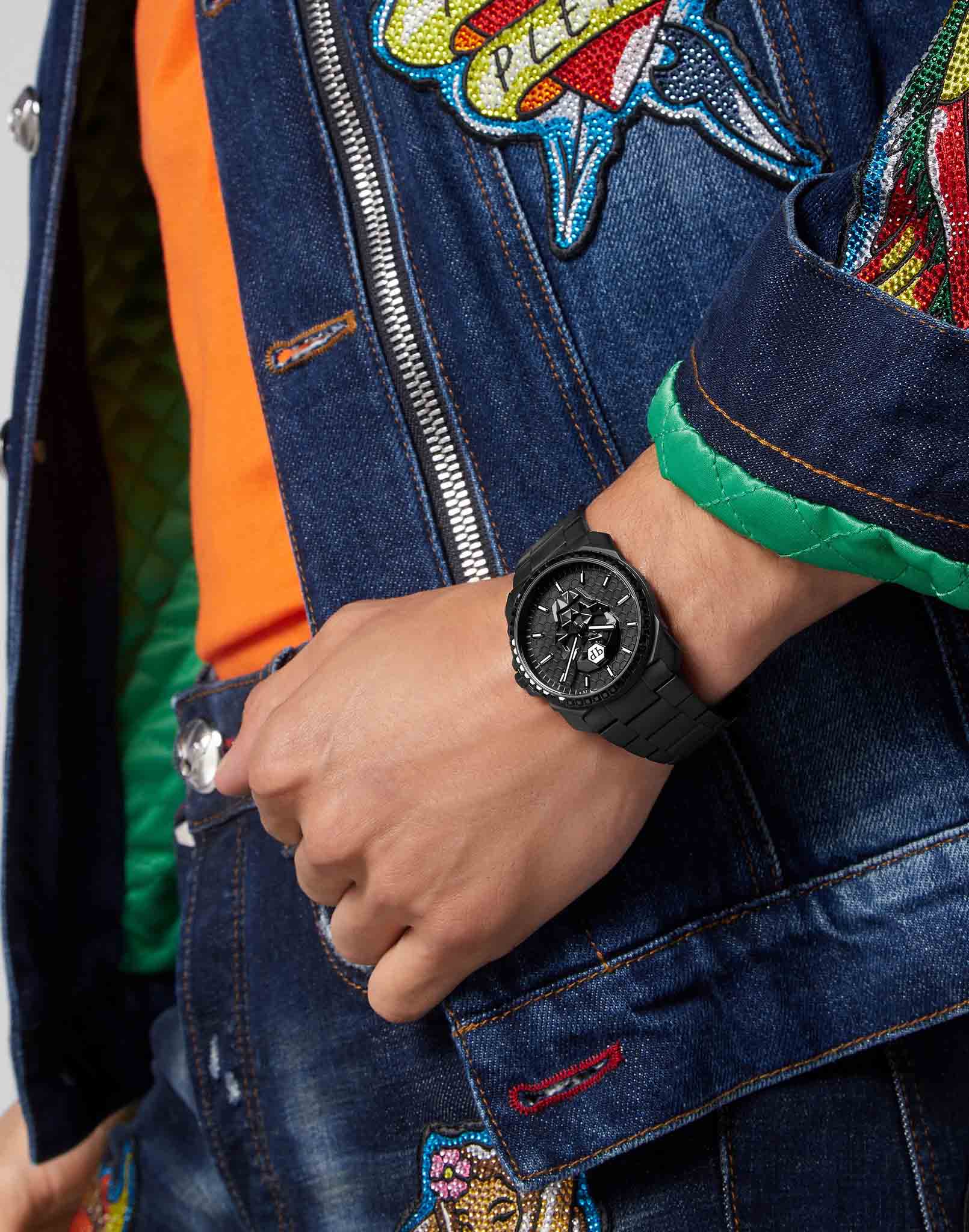 Philipp Plein Philipp Plein The Skull King PWLAA0922 , наручные мужские часы фото под углом