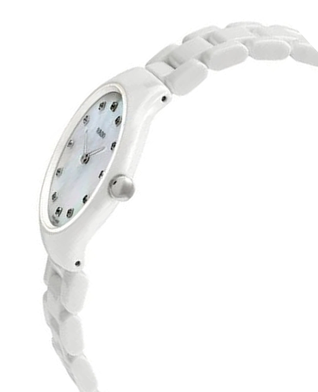 Rado Rado True Thinline Diamonds R27958912, true thinline швейцария женские часы на браслете высокотехнологичная плазменная керамика боковой вид