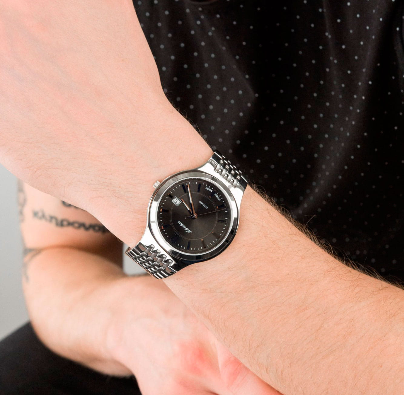 Adriatica Adriatica Premiere A8296.5156Q , наручные мужские часы фото под углом