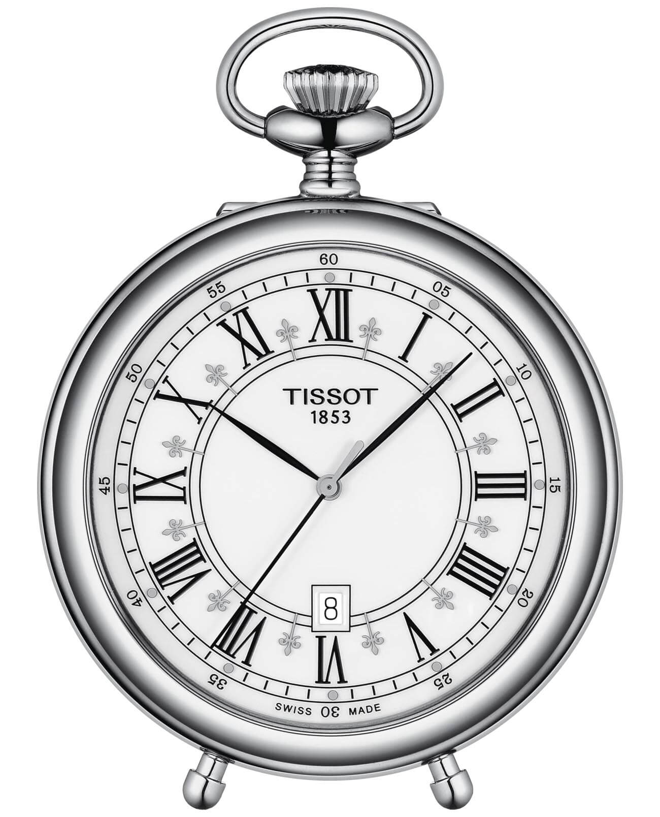 Tissot Tissot Stand Alone T866.410.99.013.00  T8664109901300 кварцевые мужские часы белый циферблат, браслет не выбрано — вид спереди