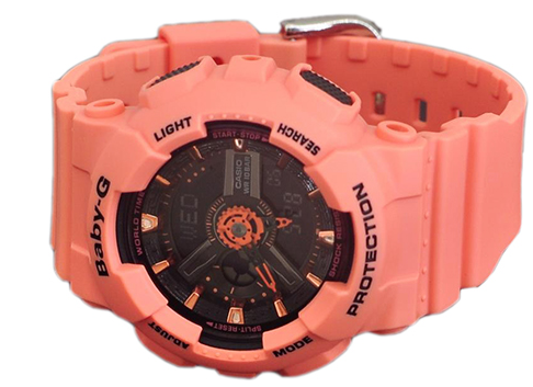 Casio Casio Baby-G BA-111-4A2, baby-g япония женские часы на браслете пластик боковой вид