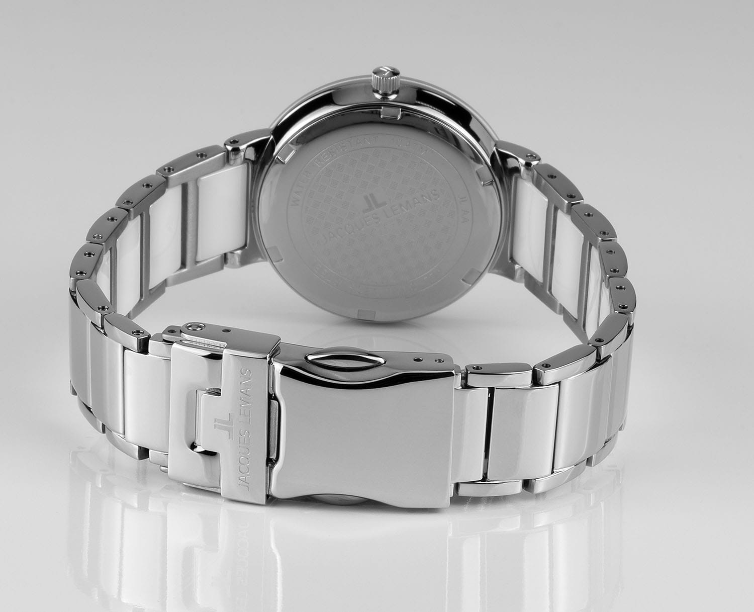 Jacques Lemans Jacques Lemans High Tech Ceramic 42-7B женские часы белый циферблат на запястье