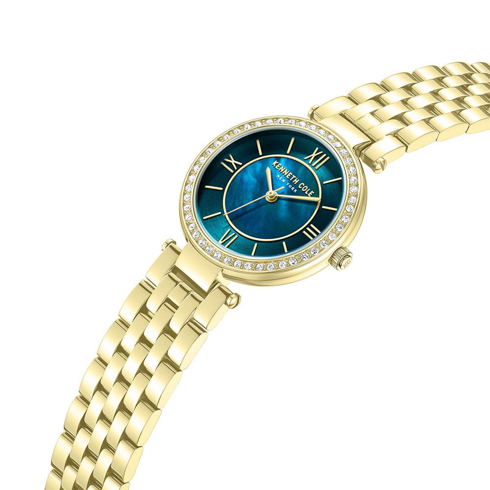 Kenneth Cole Kenneth Cole Modern Classic KCWLG0062202,  сша женские часы на браслете нержавеющая сталь с ip-покрытием боковой вид