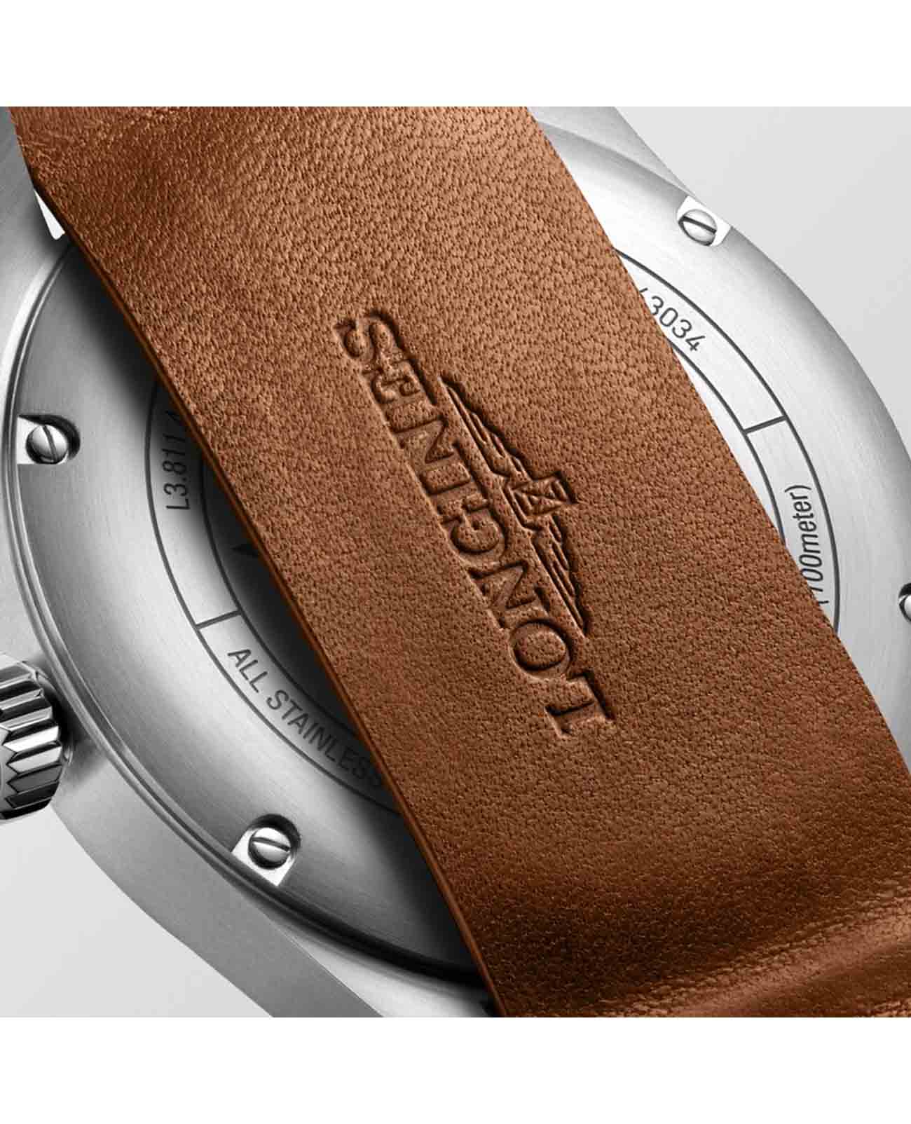 Longines Longines Spirit Prestige Edition L3.811.4.53.9 швейцария наручные мужские часы заводная головка с логотипом Longines