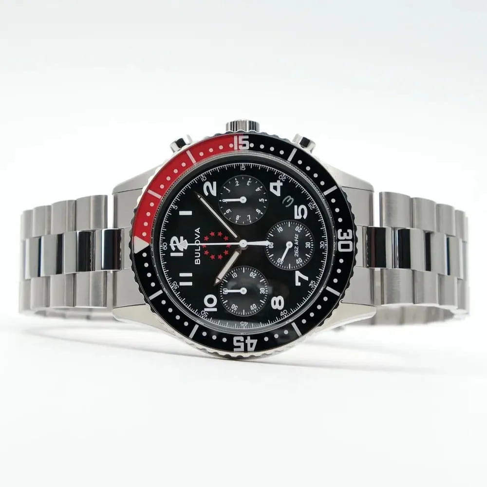 Bulova Bulova Marine Star 98B451 , наручные мужские часы фото под углом