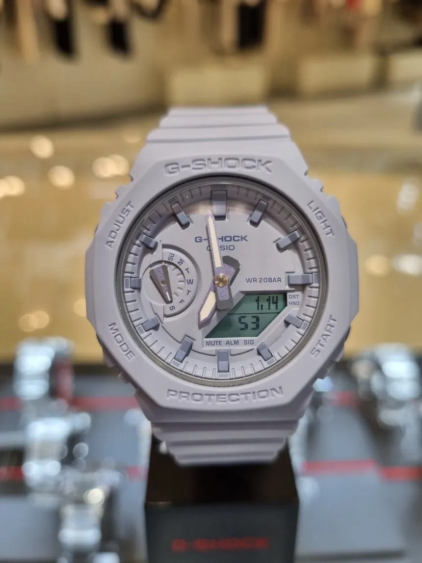 Casio Casio G-Shock GMA-S2100BA-2A2 — полный набор фото женские часы япония