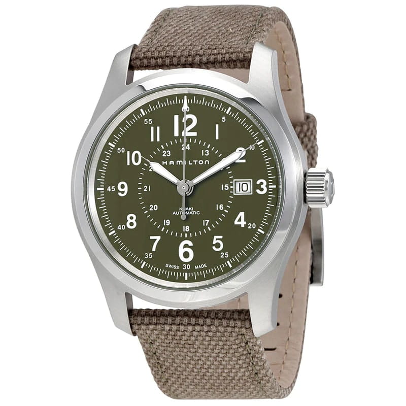 Hamilton Hamilton Khaki Field Auto H70605963 , наручные мужские часы фото под углом