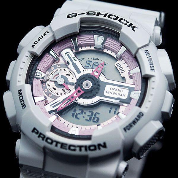 Casio Casio G-Shock GMA-S110MP-7A , наручные женские часы фото под углом
