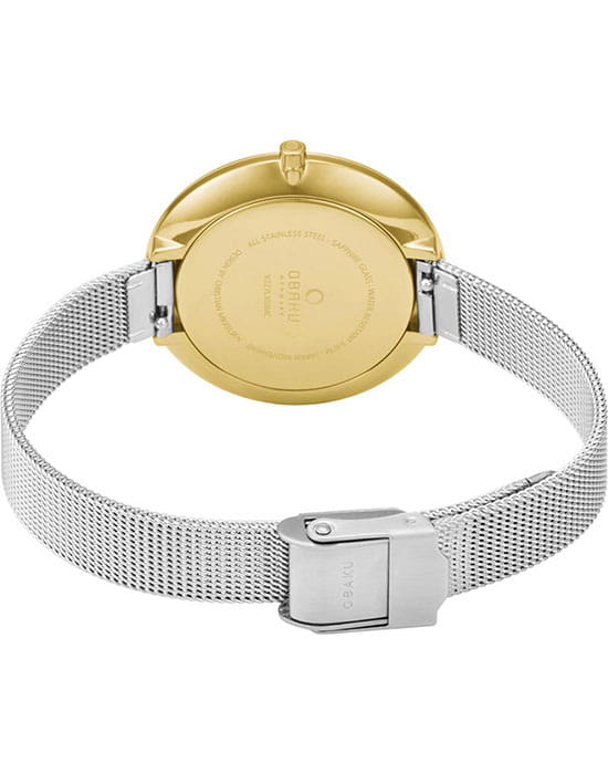 Obaku Obaku V227LXGIMC женские часы серебристый циферблат на запястье