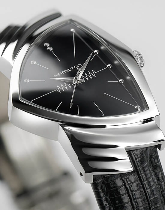 Hamilton Hamilton Ventura H24411732  — детали корпуса и кожаный