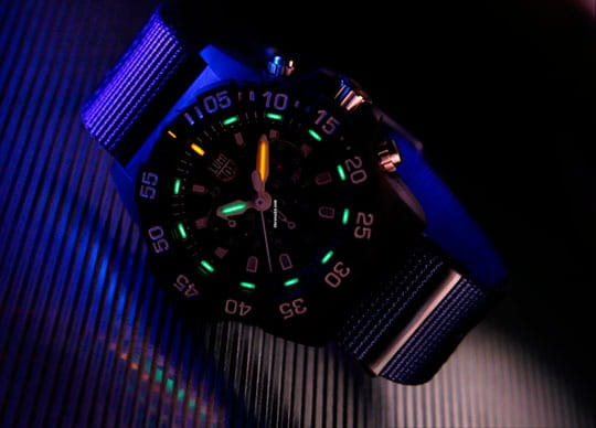 Luminox Luminox Navy SEAL Chronograph 3580 Series XS.3583.ND мужские часы синий циферблат на запястье