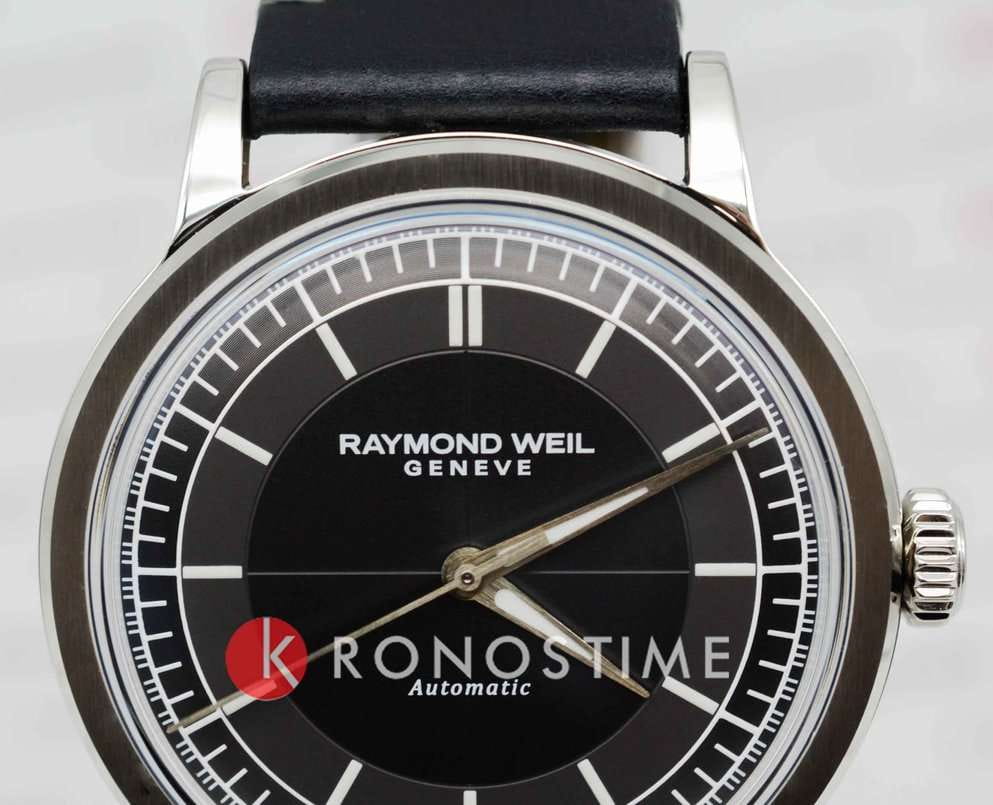 Raymond Weil Raymond Weil Millesime 2925-STC-60001, millesime швейцария мужские часы на браслете кожаный боковой вид