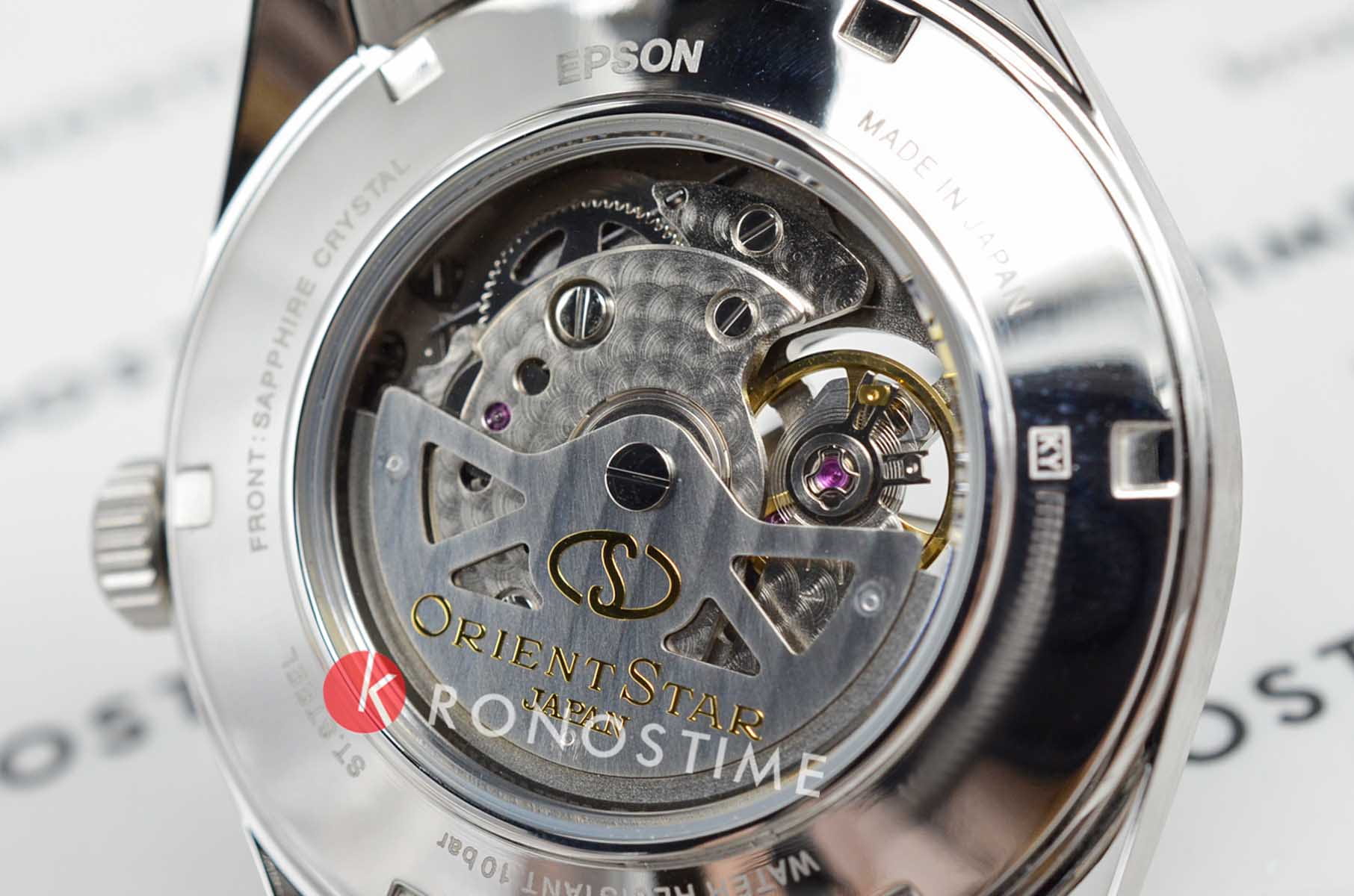 Orient Orient Star RE-AV0003L (RK-AV0003L)  - задняя крышка металл сталь корпуса, япония часы