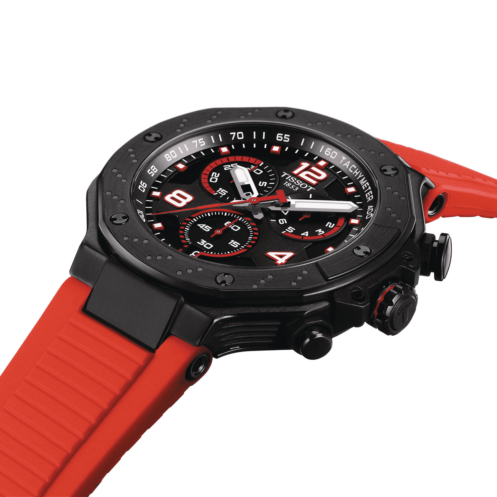 Tissot Tissot T-Race MotoGP Chronograph 2023 Limited Editon T141.417.37.057.01 мужские часы черный циферблат на запястье