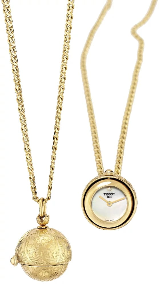 Tissot Tissot Pendants T81.4.220.96 , наручные женские часы фото под углом