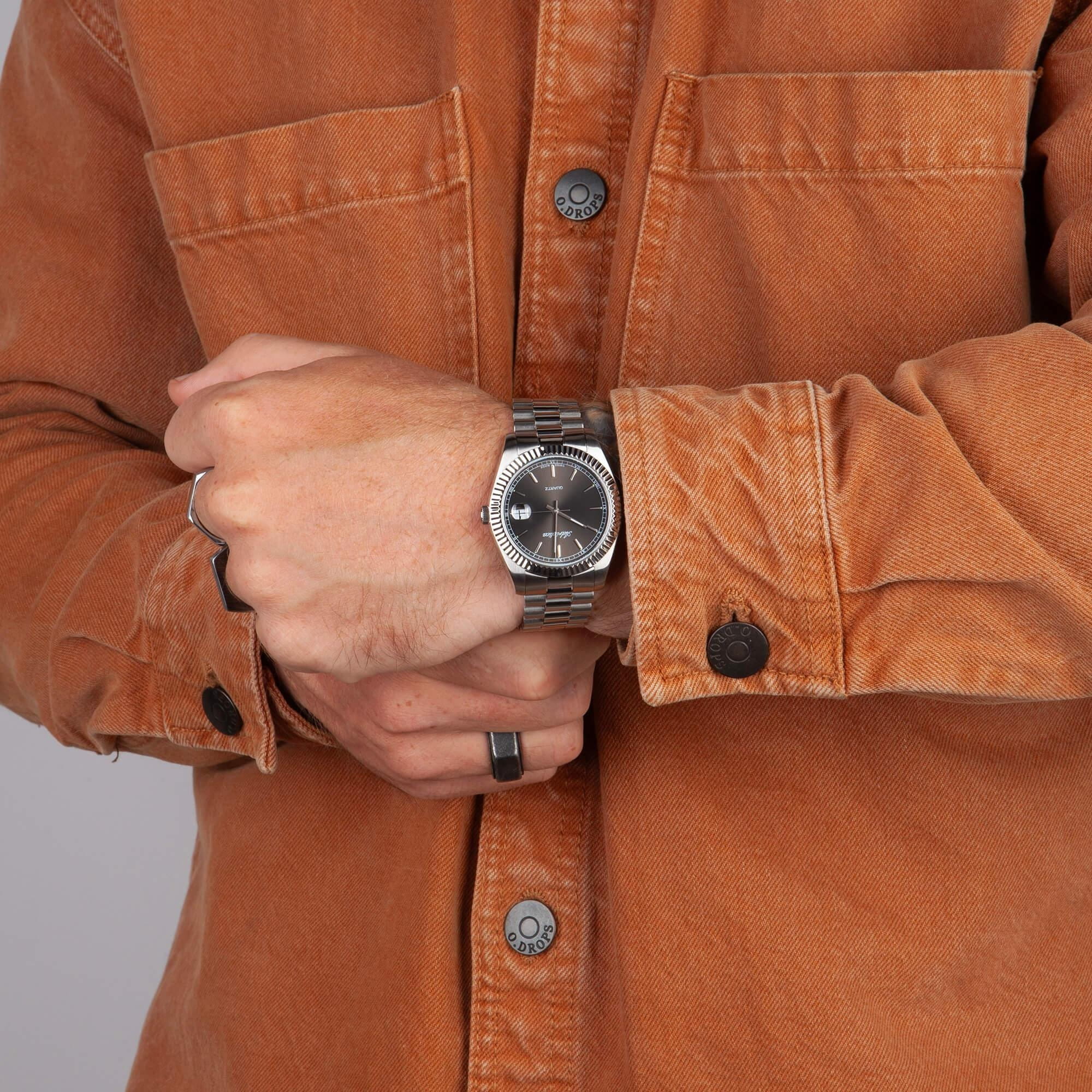 Оригинальные часы Adriatica Adriatica Premiere A1090.5116Q кварцевые калибр механизма ronda 515 общий вид