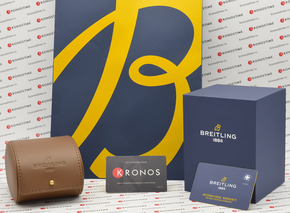 Breitling Breitling Navitimer B01 Chronograph 43 AB0121211C1A1 , наручные мужские часы фото под углом