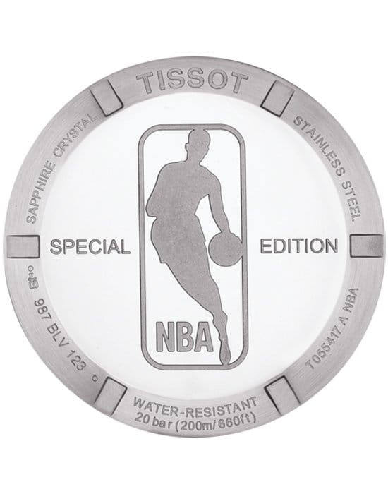 Tissot Tissot PRC 200 Chronograph NBA Special Edition T055.417.11.017.01 PRC 200, наручные мужские часы фото под углом