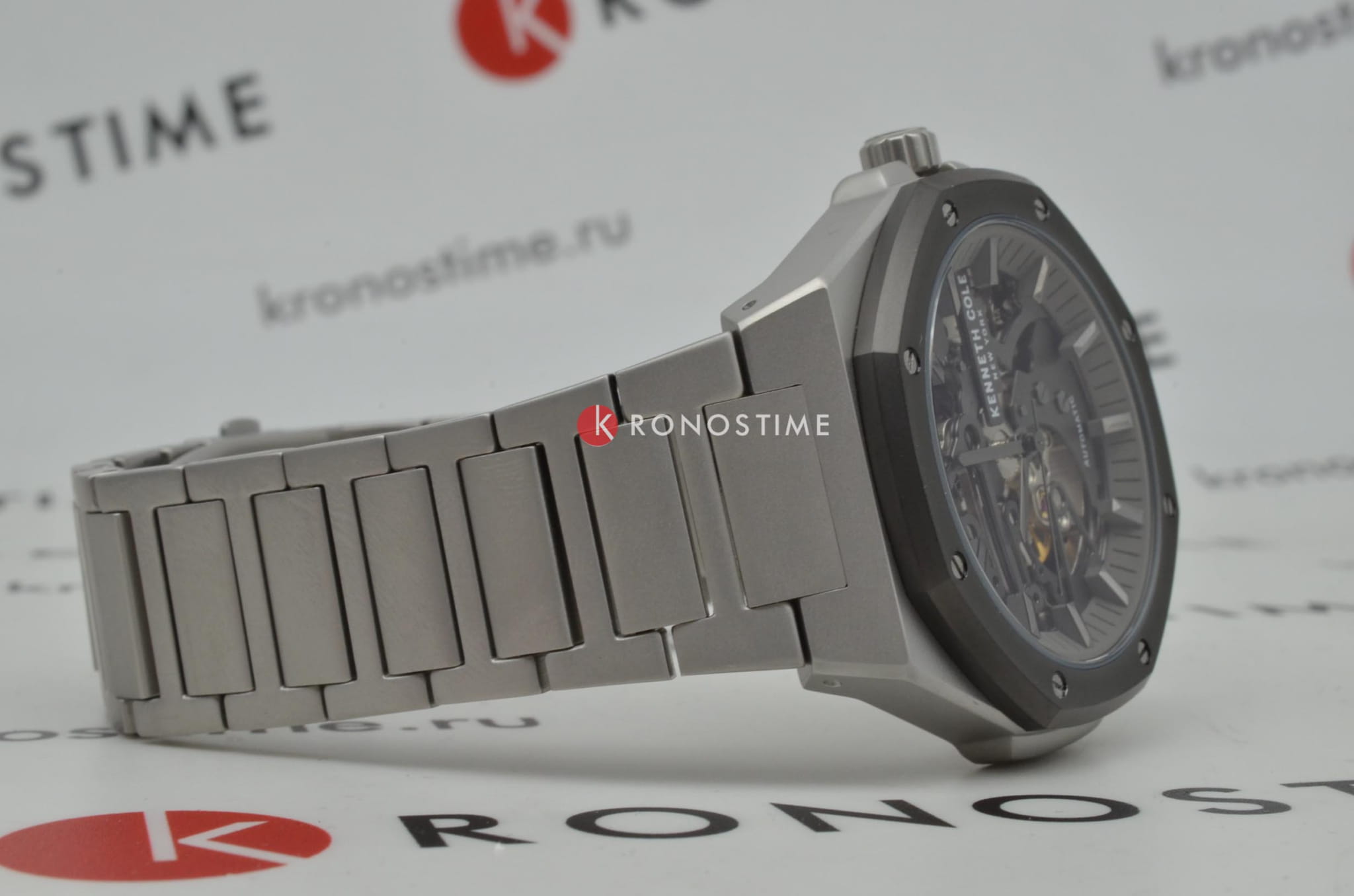 Kenneth Cole Kenneth Cole Automatic KCWGY0058903 мужские часы серый циферблат на запястье