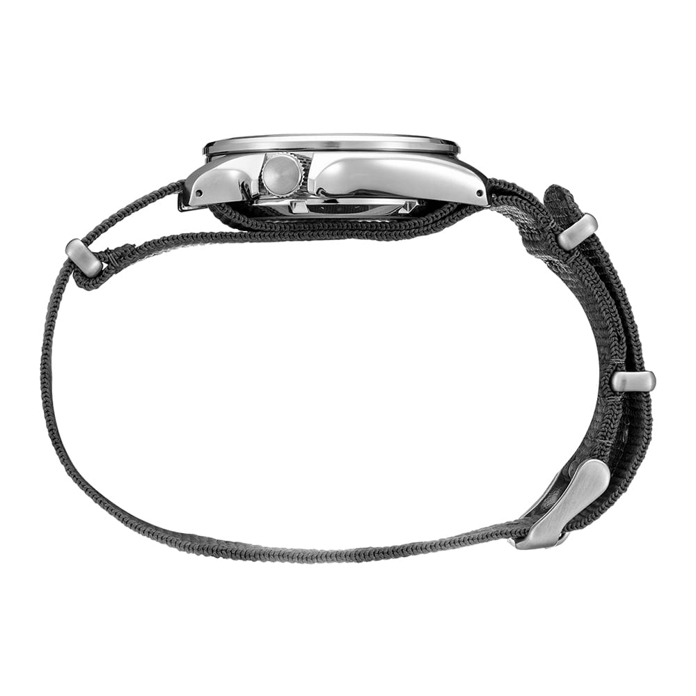 Seiko Seiko 5 Sports SRPE61K1S, 5 sports япония мужские часы на браслете тканевый боковой вид