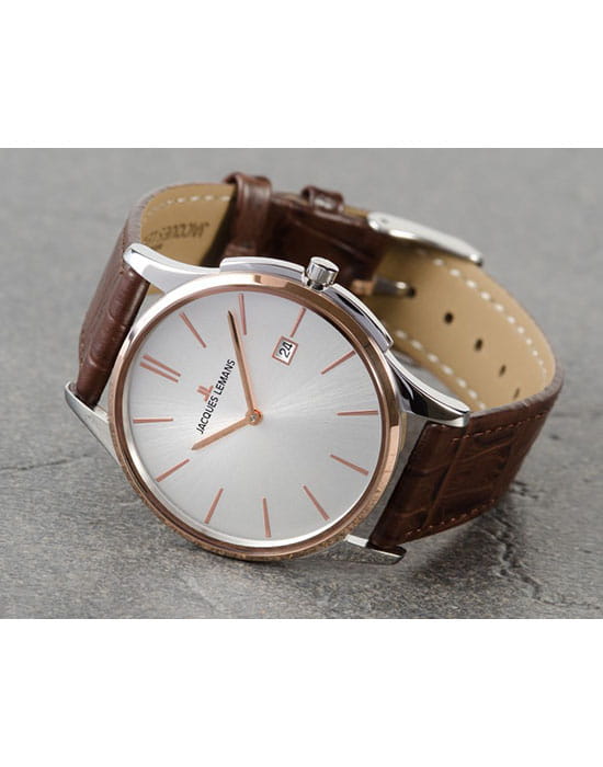 Jacques Lemans Jacques Lemans Classic 1-1937F , наручные женские часы фото под углом