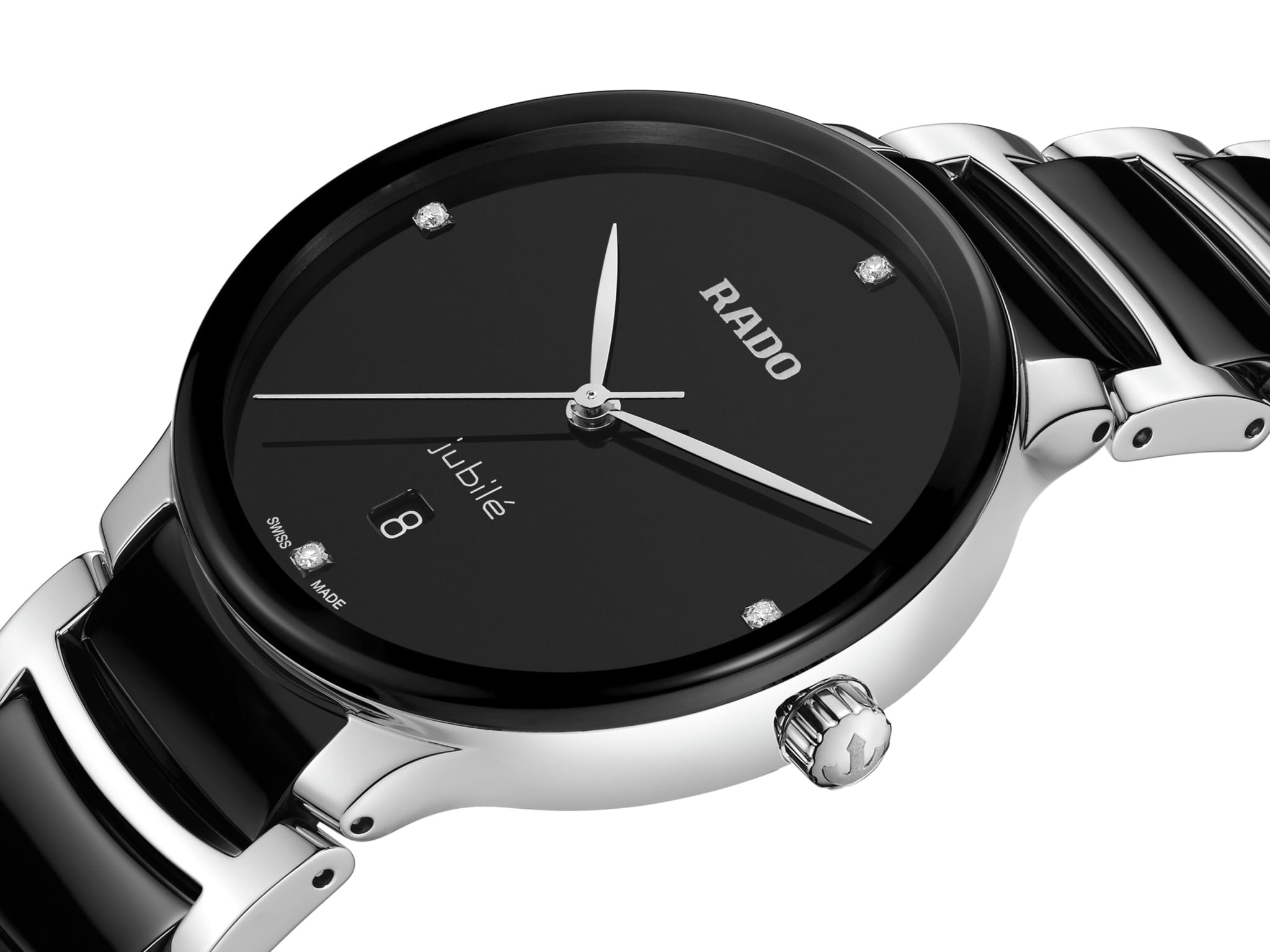 Rado Rado Centrix Diamonds R30021712 , наручные мужские часы фото под углом