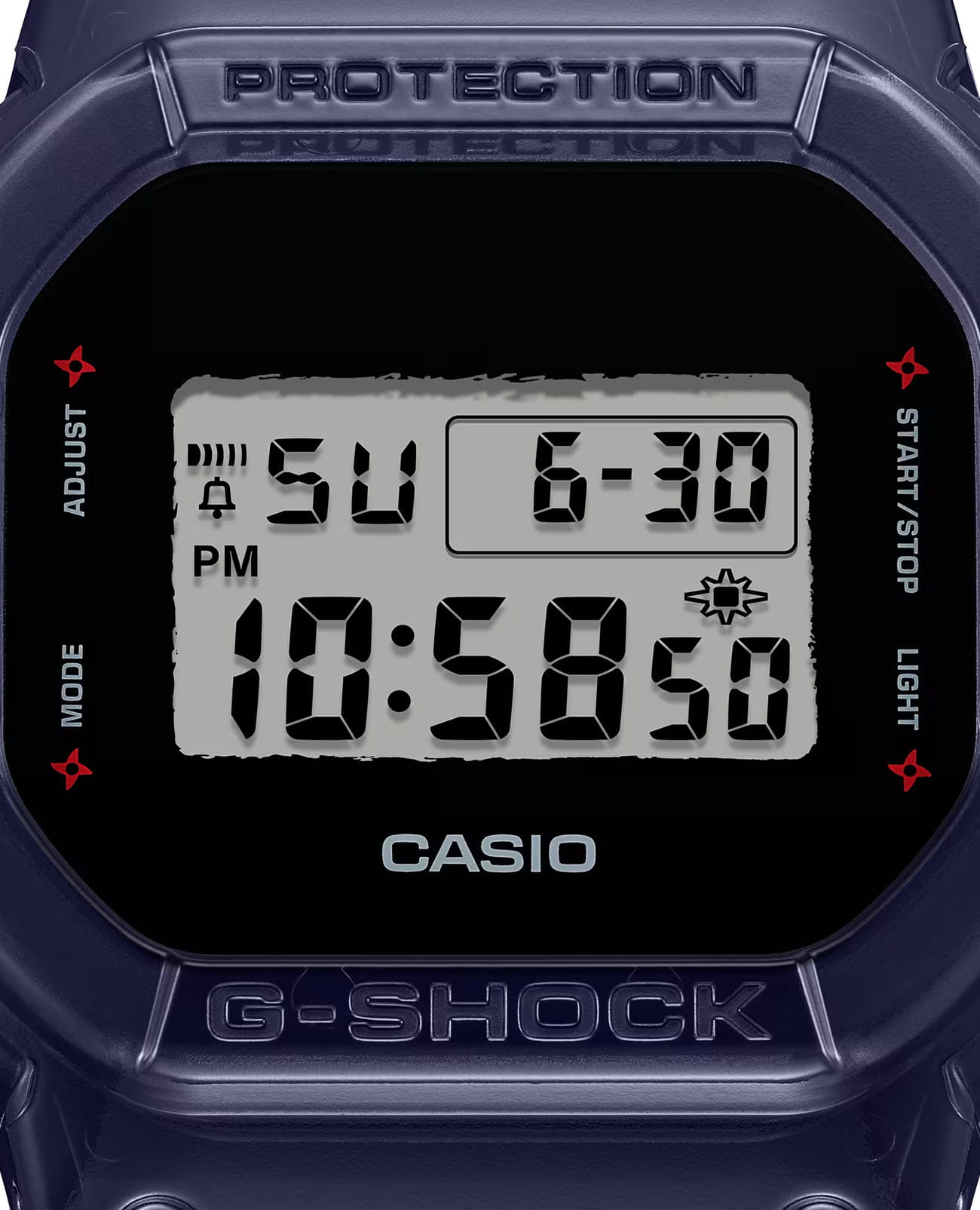 Casio Casio G-Shock DW-5600NNJ-2 мужские часы  циферблат на запястье