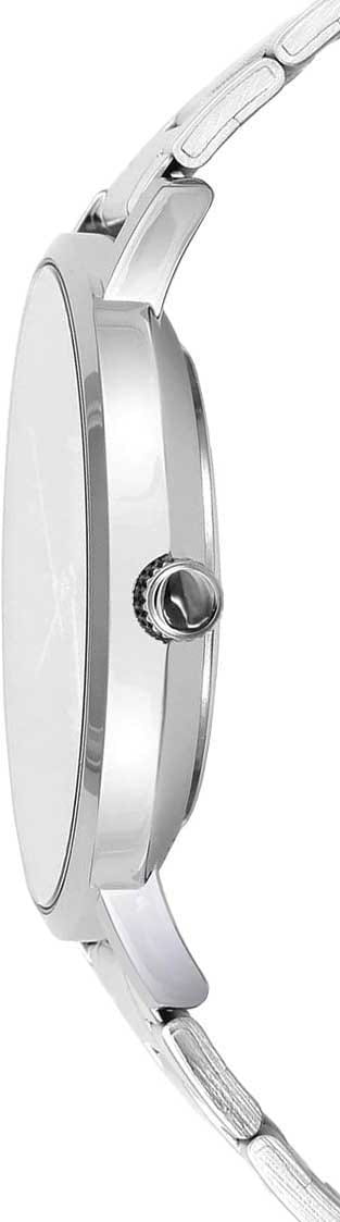 Casio Casio MTP-VT01D-7B,  япония мужские часы на браслете нержавеющая сталь боковой вид