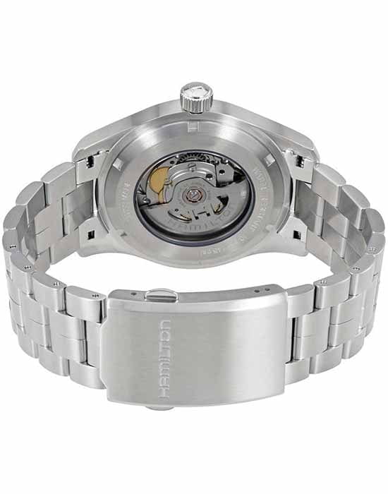 Hamilton Hamilton Khaki Field Auto H70605143 механические мужские часы часы крупный план синий циферблата