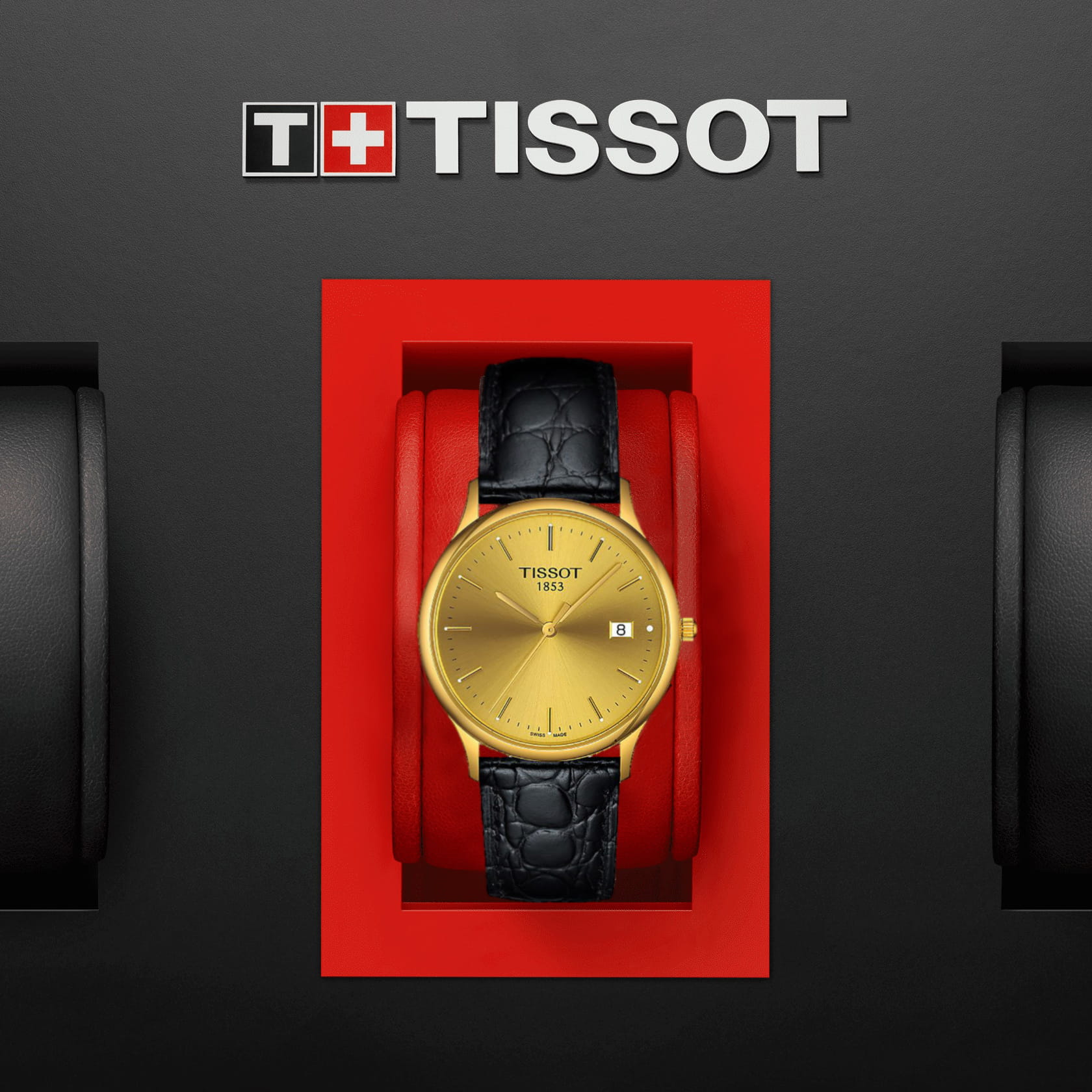 Tissot Tissot T-Classic T913.410.16.031.01 Tradition, наручные мужские часы фото под углом