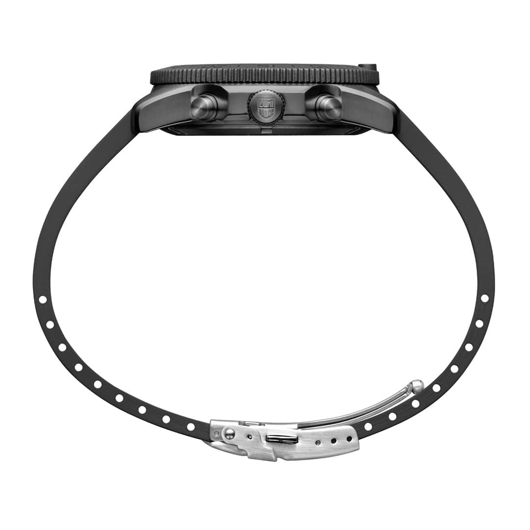 Luminox XS.3141.BO.1 мужские часы застежка крупным планом