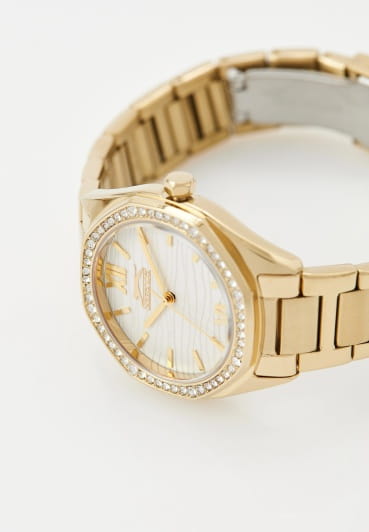 Slazenger Slazenger SL.09.2301.3.08,  англия женские часы на браслете суперметалл с ip покрытием боковой вид