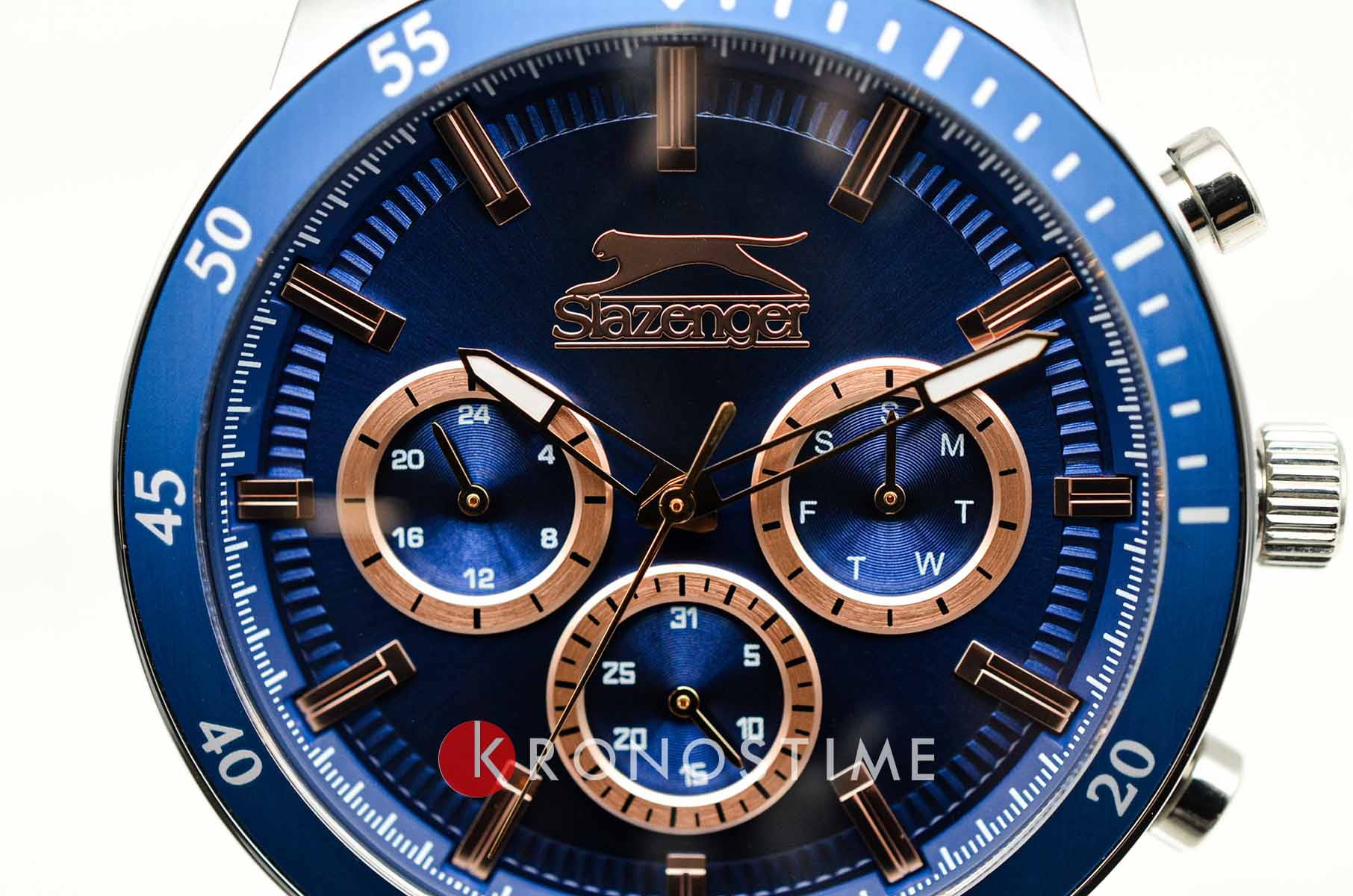 Slazenger Slazenger SL.09.2260.2.06 мужские часы синий циферблат на запястье