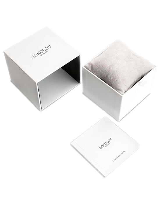 Оригинальные часы  Sokolov 125.30.00.000.03.02.3 кварцевые калибр механизма  общий вид