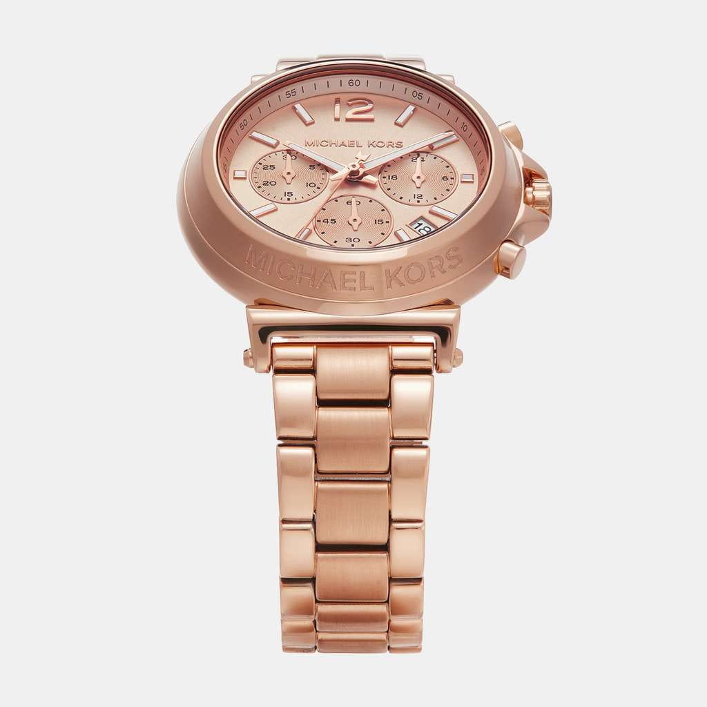 Michael Kors Michael Kors Maren MK7494 женские часы золотой циферблат на запястье