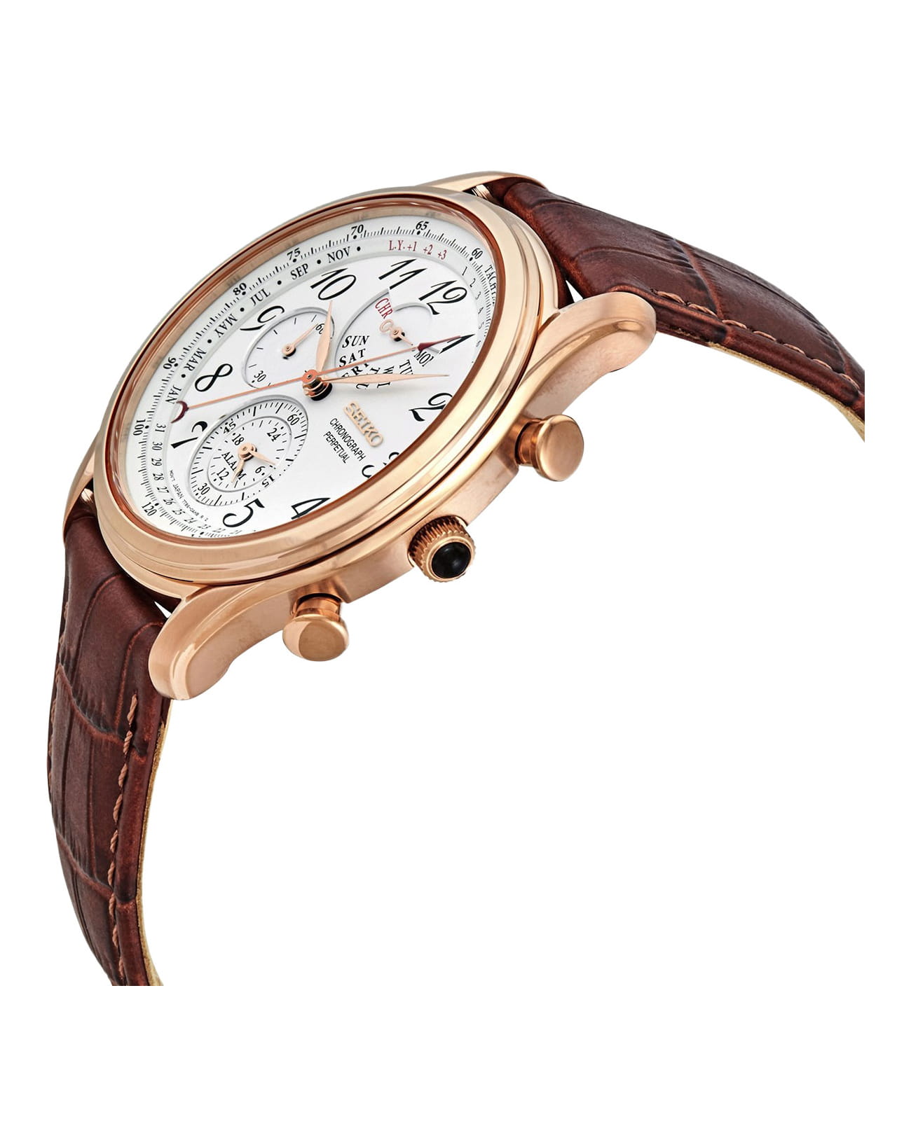 Seiko Seiko CS Dress SPC256P1 мужские часы белый циферблат на запястье