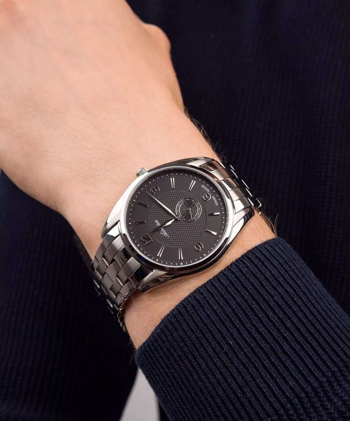 Оригинальные часы Adriatica Adriatica Premiere A8279.5154Q кварцевые калибр механизма eta 902 общий вид