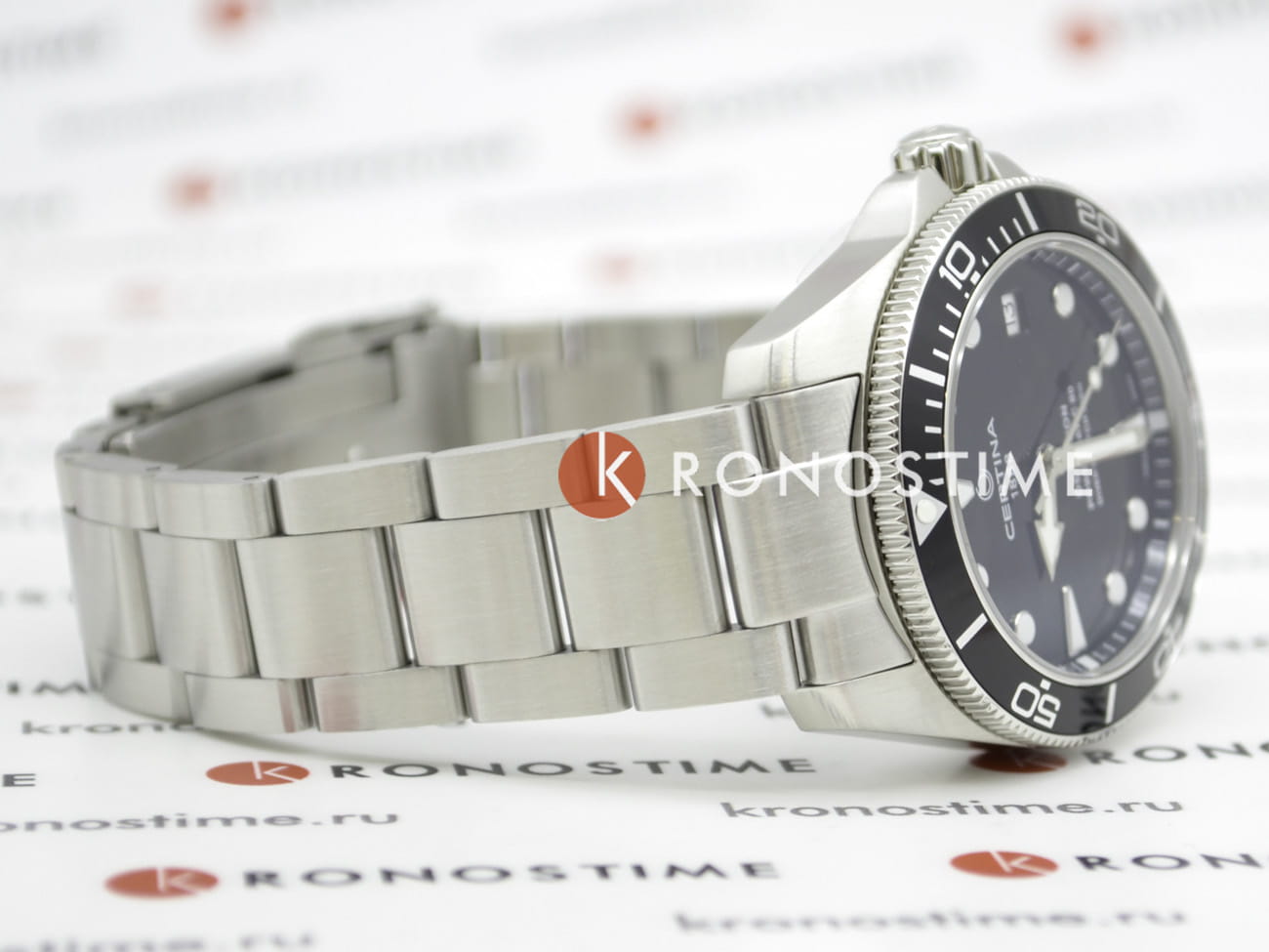 Certina Certina DS Action Chronograph C032.417.11.051.00 мужские часы черный циферблат на запястье