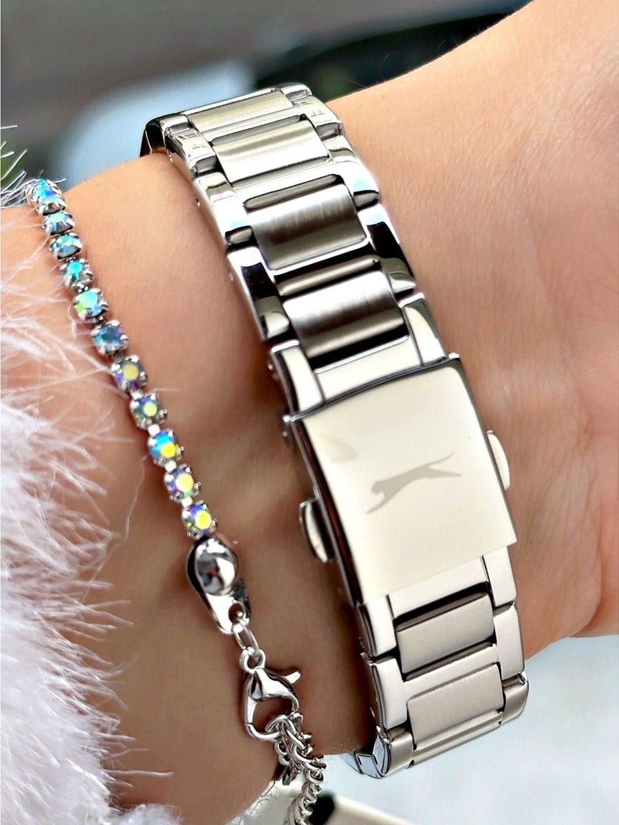 Slazenger Slazenger SL.09.2301.3.09 женские часы розовый циферблат на запястье