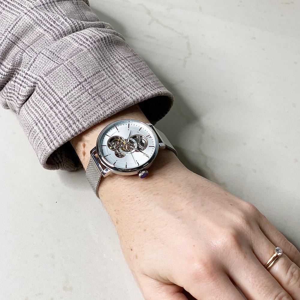 Оригинальные часы Pierre Lannier Pierre Lannier Melodie 371G621 механические калибр механизма  общий вид