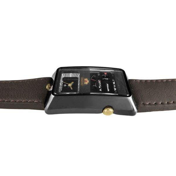 Orient Orient XCAA002B (FXCAA002B), classic automatic япония мужские часы на браслете кожа + текстиль боковой вид