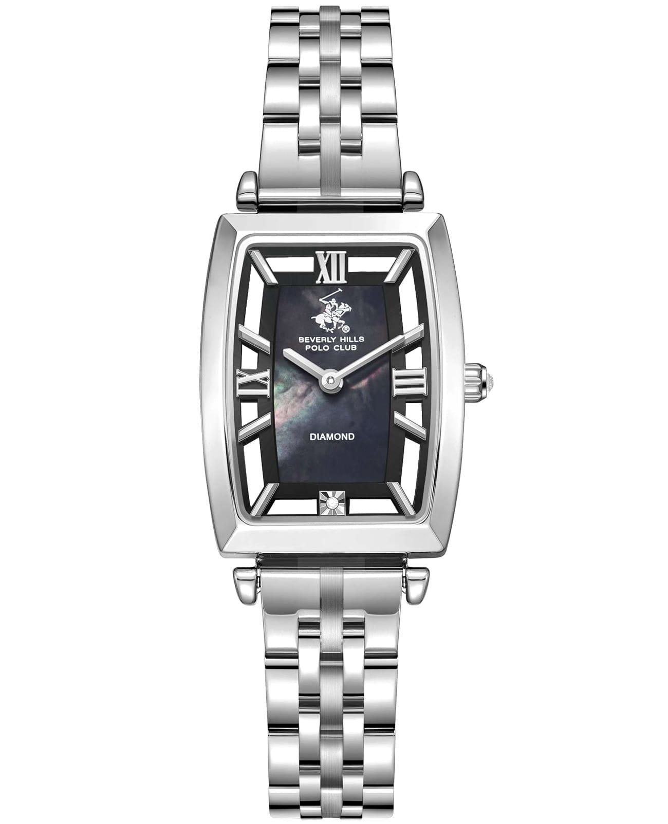 Beverly Hills Polo Club Beverly Hills Polo Club BP3770C.320  BP3770C.320 кварцевые женские часы перламутровый циферблат, браслет нержавеющая сталь — вид спереди