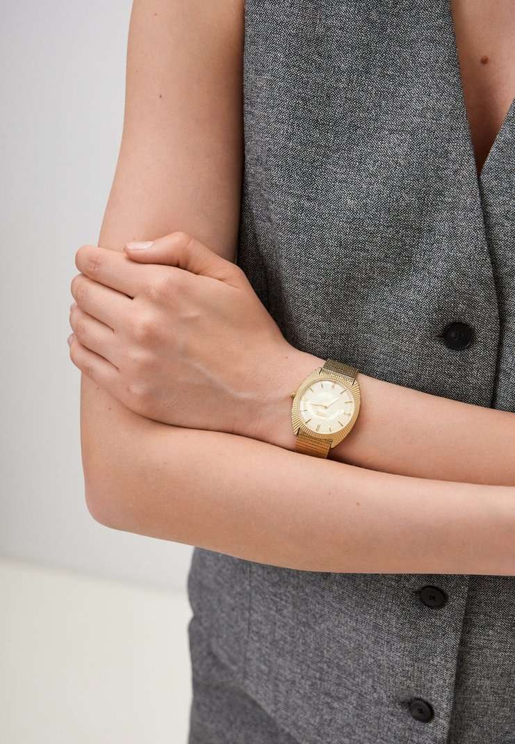 Slazenger Slazenger SL.09.2261.3.03 женские часы золотой циферблат на запястье