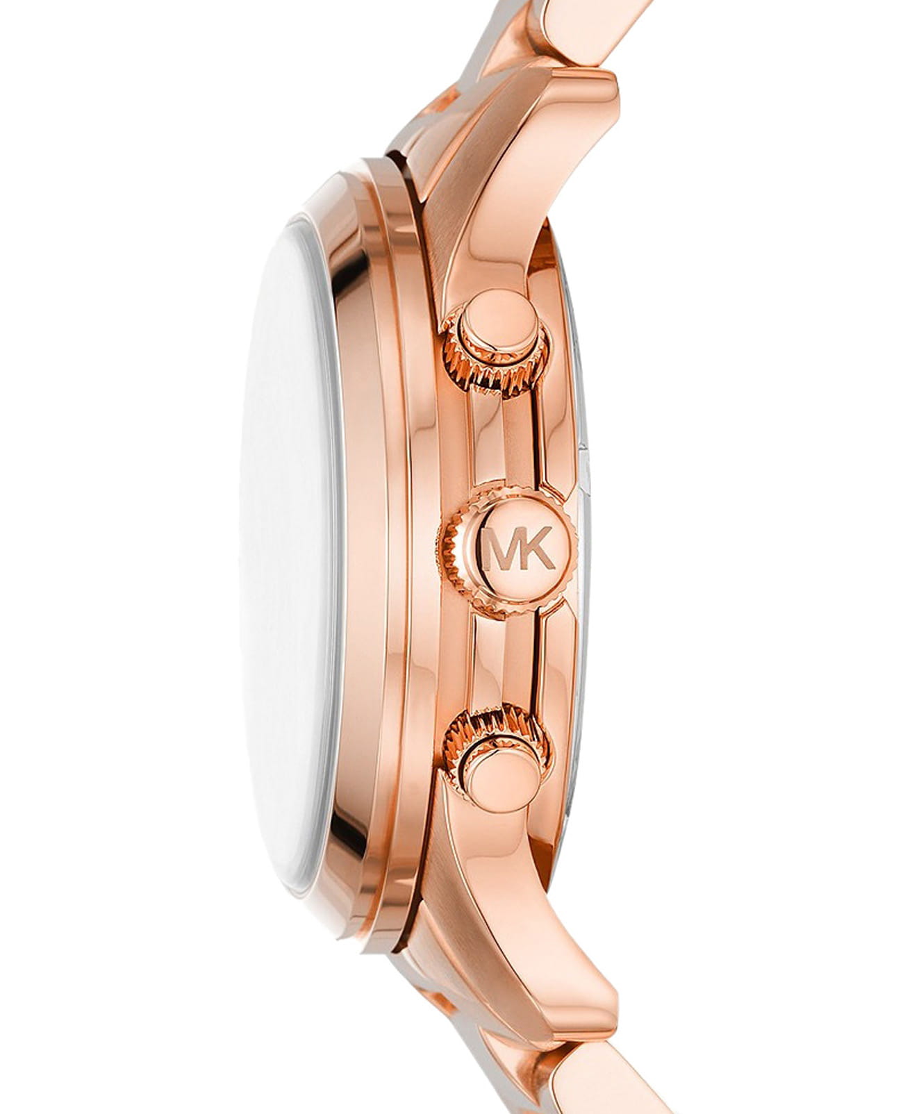 Michael Kors Michael Kors Runway MK7324,  сша женские часы на браслете сталь c pvd покрытием боковой вид